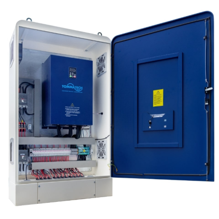 132kW Galvaniz DC/AC Hazır Sulama Kutusu
