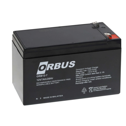 ORBUS 7AH 12V KURU AKÜ-2KG